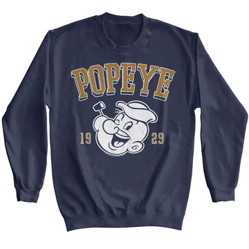 POPEYE ATHLETIC L/S S T-Shirt in NAVY