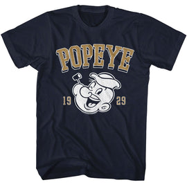 POPEYE ATHLETIC S T-Shirt in NAVY