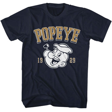POPEYE ATHLETIC S T-Shirt in NAVY
