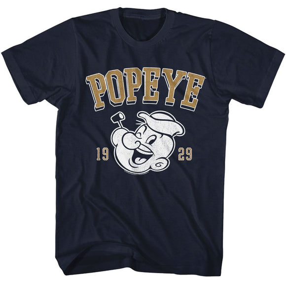 POPEYE ATHLETIC S T-Shirt in NAVY