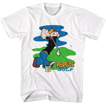 POPEYE POP GOLF S T-Shirt in White
