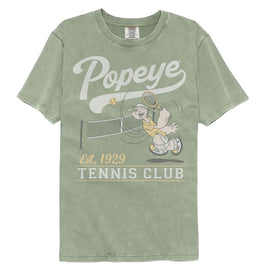 POPEYE TENNIS CLUB EST 1929 COMFORT COLOR S T-Shirt in Sandstone