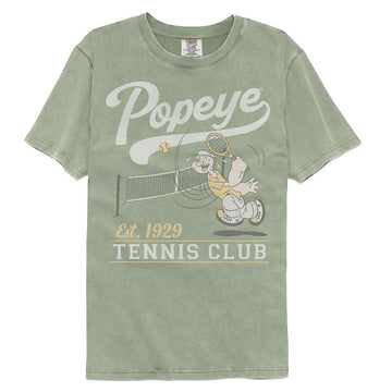 POPEYE TENNIS CLUB EST 1929 COMFORT COLOR S T-Shirt in Sandstone