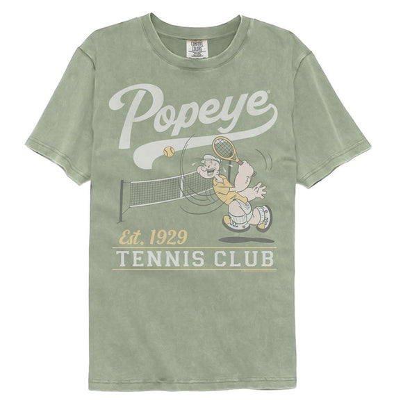 POPEYE TENNIS CLUB EST 1929 COMFORT COLOR S T-Shirt in Sandstone