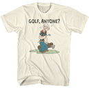 POPEYE GOLF ANYONE S T-Shirt in Natural