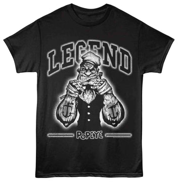 POPEYE LEGEND S T-Shirt in Black
