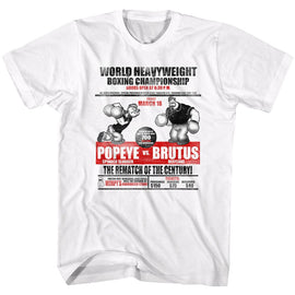 POPEYE VS BRUTUS S T-Shirt in White