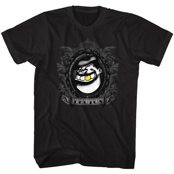 POPEYE BRUTUS GOLD S T-Shirt in Black