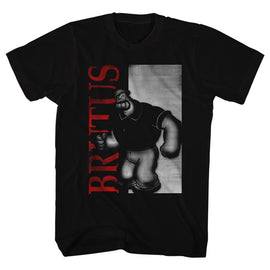 POPEYE SCAR BRUTUS S T-Shirt in Black