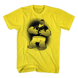 POPEYE THATS FUNNY S T-Shirt in Yellow