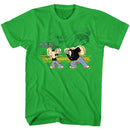 POPEYE PUNCH S T-Shirt in Kelly