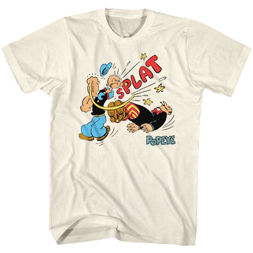 POPEYE SAILOR PUNCH S T-Shirt in Natural