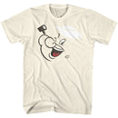 POPEYE POPFACE S T-Shirt in Natural