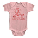 POPEYE SWEET PEA INFANT 6M T-Shirt in Light PINK