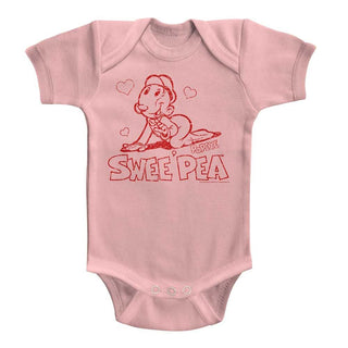 Popeye Sweet Pea Infant Baby One-Pieces