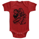 POPEYE IRON ARM INFANT 6M T-Shirt in RED