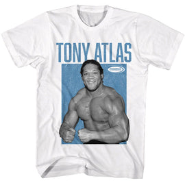 POWERTOWN TONY ATLAS S T-Shirt in White