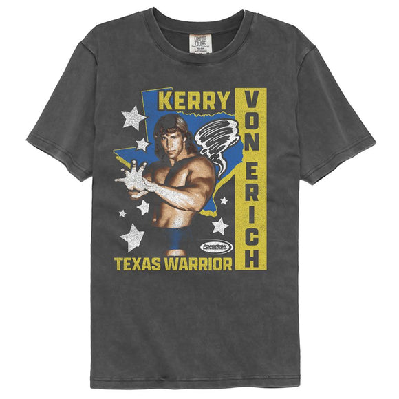 POWERTOWN TEXAS AND STARS COMFORT COLOR S T-Shirt in Pepper