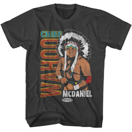 POWERTOWN WAHOO MCDANIEL S T-Shirt in Smoke