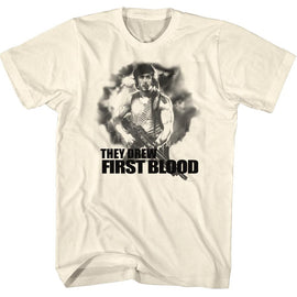 RAMBO FIRST BLOOD S T-Shirt in Natural