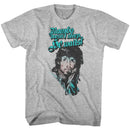 RAMBO RAIN ON YOUR FACE S T-Shirt in GRAY Heather