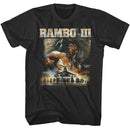 RAMBO 3 CHOPPER POSTER S T-Shirt in Smoke