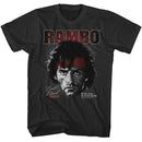RAMBO FIRST BLOOD PART 2 PORTRAIT S T-Shirt in Smoke
