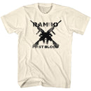 RAMBO GUNS S T-Shirt in Natural