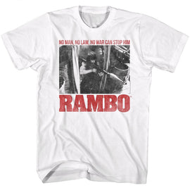 RAMBO NO ONE S T-Shirt in White