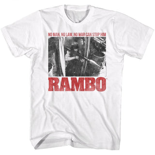 Rambo No One Adult T-Shirts