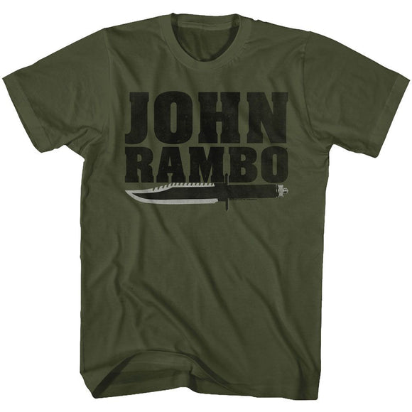 RAMBO JONBO S T-Shirt in Military Green