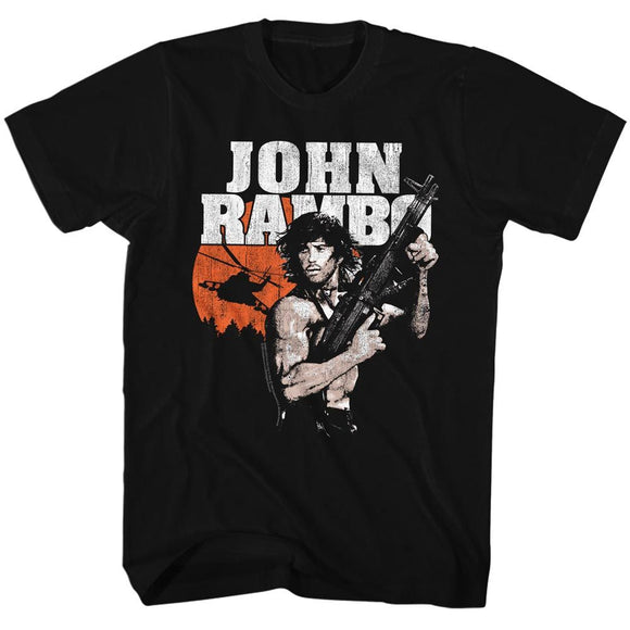 RAMBO JOHN S T-Shirt in Black
