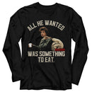 RAMBO SOMETHING TO EAT L/S S T-Shirt in Black