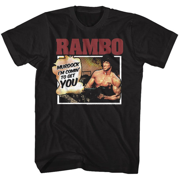 RAMBO YOU WONT BELIEVE S T-Shirt in Black