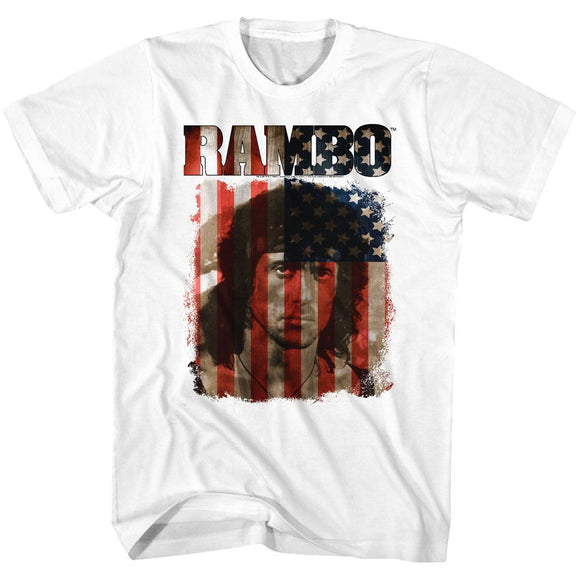 RAMBO MERICA S T-Shirt in White