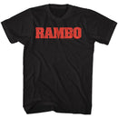 RAMBO LOGO S T-Shirt in Black