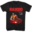 RAMBO CANT STOP HIM S T-Shirt in Black