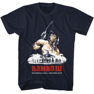 Rambo Rambo God Would Have Mercy Adult T-Shirts