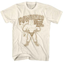 REN AND STIMPY POWDERED TOAST MAN S T-Shirt in Natural