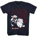 REN AND STIMPY WHAT IS IT MAN S T-Shirt in NAVY