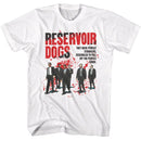 RESERVOIR DOGS MOVIE POSTER S T-Shirt in White