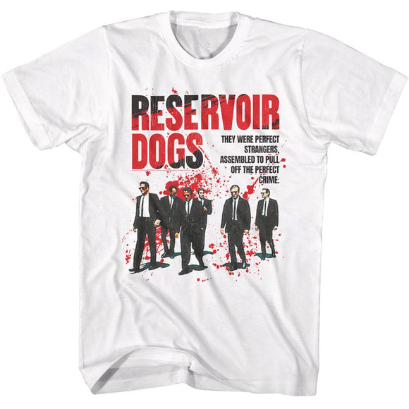 RESERVOIR DOGS MOVIE POSTER S T-Shirt in White
