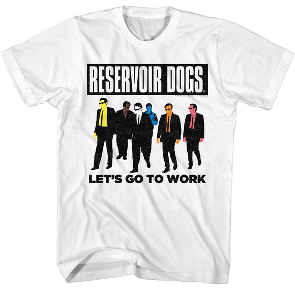 RESERVOIR DOGS COLOR CODES S T-Shirt in White