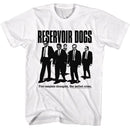RESERVOIR DOGS ONE PERFECT CRIME S T-Shirt in White