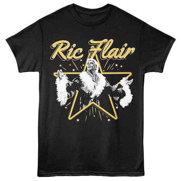 RIC FLAIR THE STAR S T-Shirt in Black