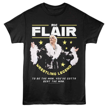RIC FLAIR TO BE THE MAN S T-Shirt in Black