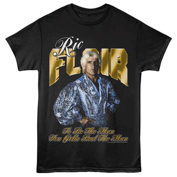 RIC FLAIR TO BE THE MAN S T-Shirt in Black