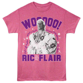 RIC FLAIR STYLIN AND PROFILIN S T-Shirt in Retro PINK Heather