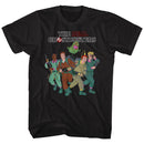 THE REAL GHOSTBUSTERS THE WHOLE CREW S T-Shirt in Black