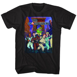 THE REAL GHOSTBUSTERS POSTER ISH S T-Shirt in Black